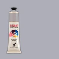 Silver - Jo Sonja 75ml Artist Quality Acryllic Paint - Metallics