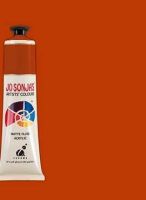 Pyrrole Red Orange - Jo Sonja 75ml Artist Quality Acryllic Paint - Series 2