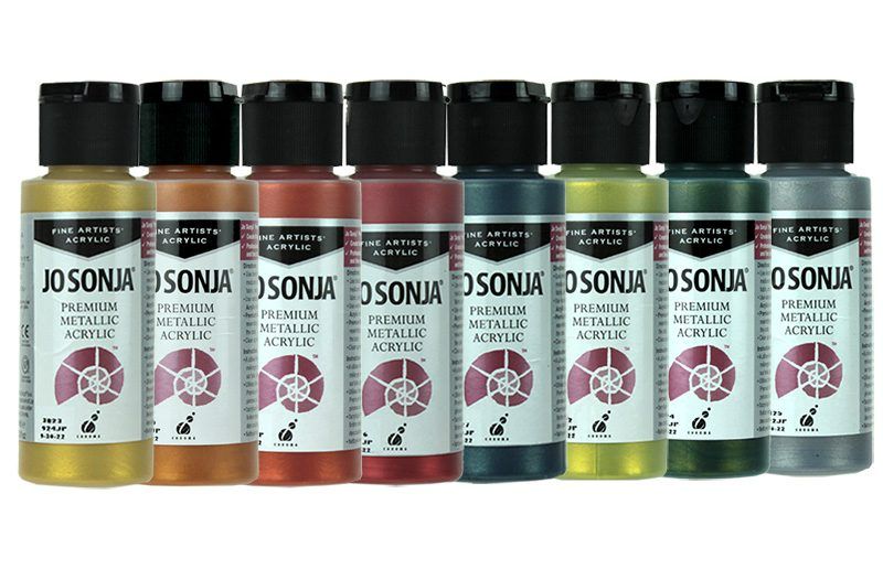 Jo Sonja Premium Pearlescent Acrylic - Chroma's Jo Sonja