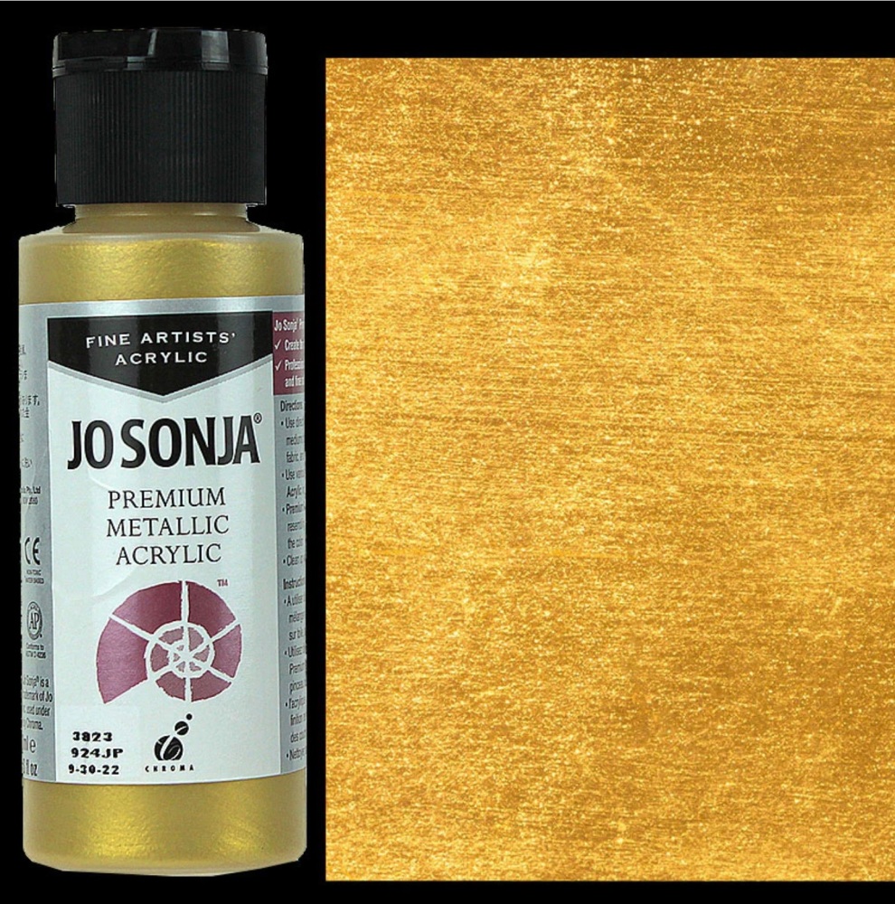 Premium Metallic - Lustrous Gold - 8 Oz Bottle - JJ3399 – Jo Sonja's