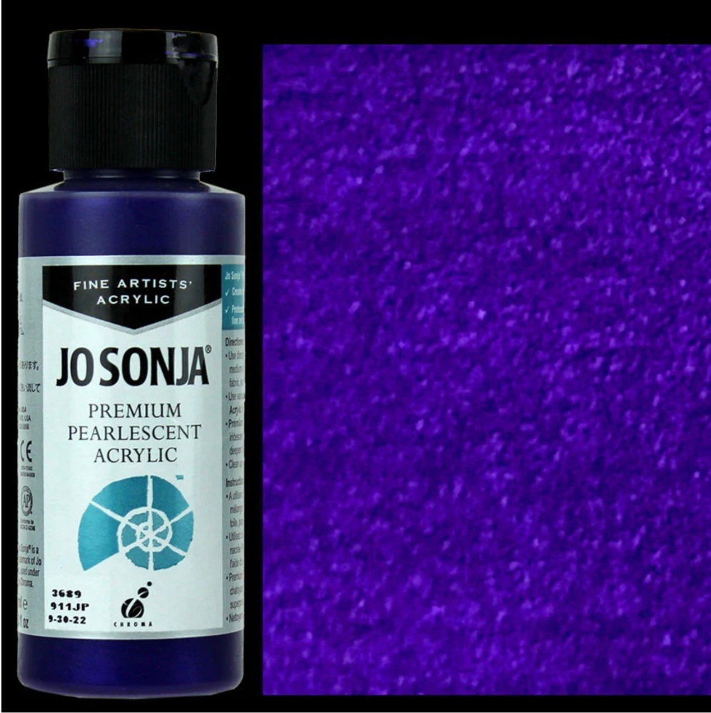 Deep Violet  Jo Sonjas Premium Pearlescent 60ml