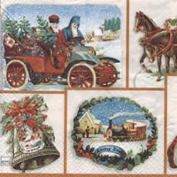Old Christmas Story, 33 x 33cm (23a)