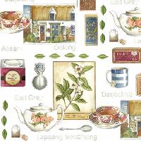 Tea Room, 25 x 25cm (44b)