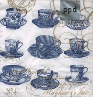 Teacups Monaco, 25 x 25cm (64b)
