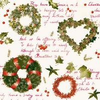 Christmas Poetry, 25 x 25cm (38b)