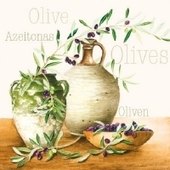 Mediterranean Olives 25x25 (27b)
