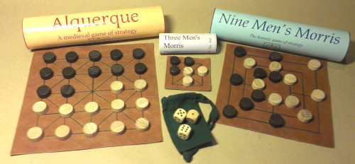 Thirteenth Century Gaming Collection (Wood Dice)