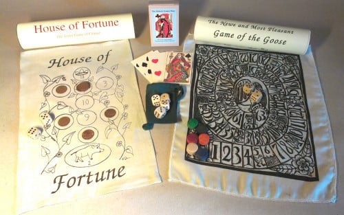 Tudor Games Collection (with Wood Dice)