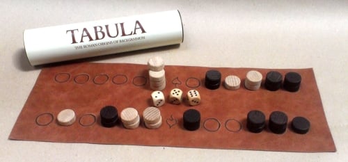 Tabula or Zeno\'s Game the Roman origins of backgammon