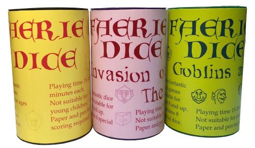 Faerie Dice 1, 2 and 3