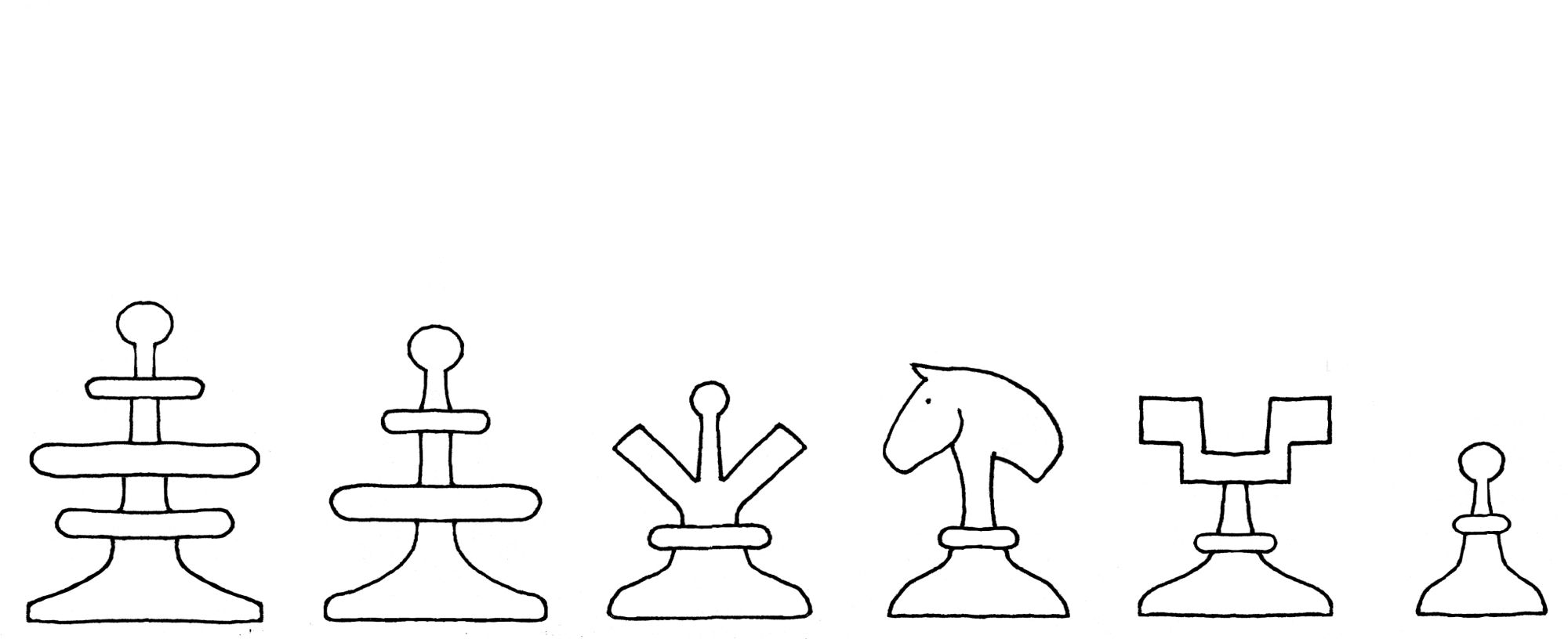 Damiano chess set interpretive diagram