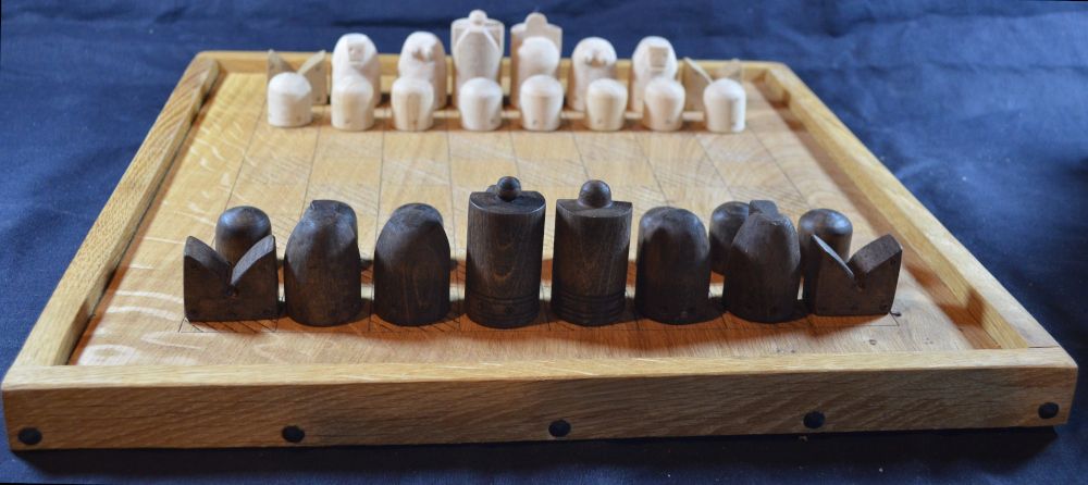 Early medieval chess pieces