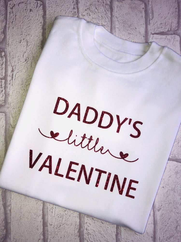 Daddy’s Little Valentine T-shirt 