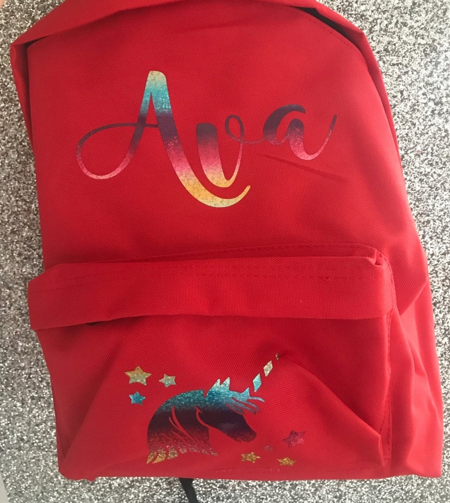 Personalised Backpack 