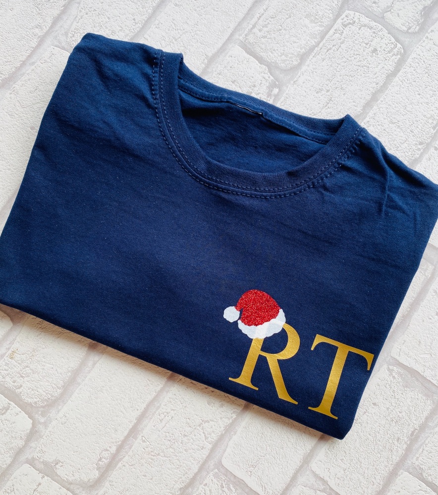 Initials T-shirt (Christmas)