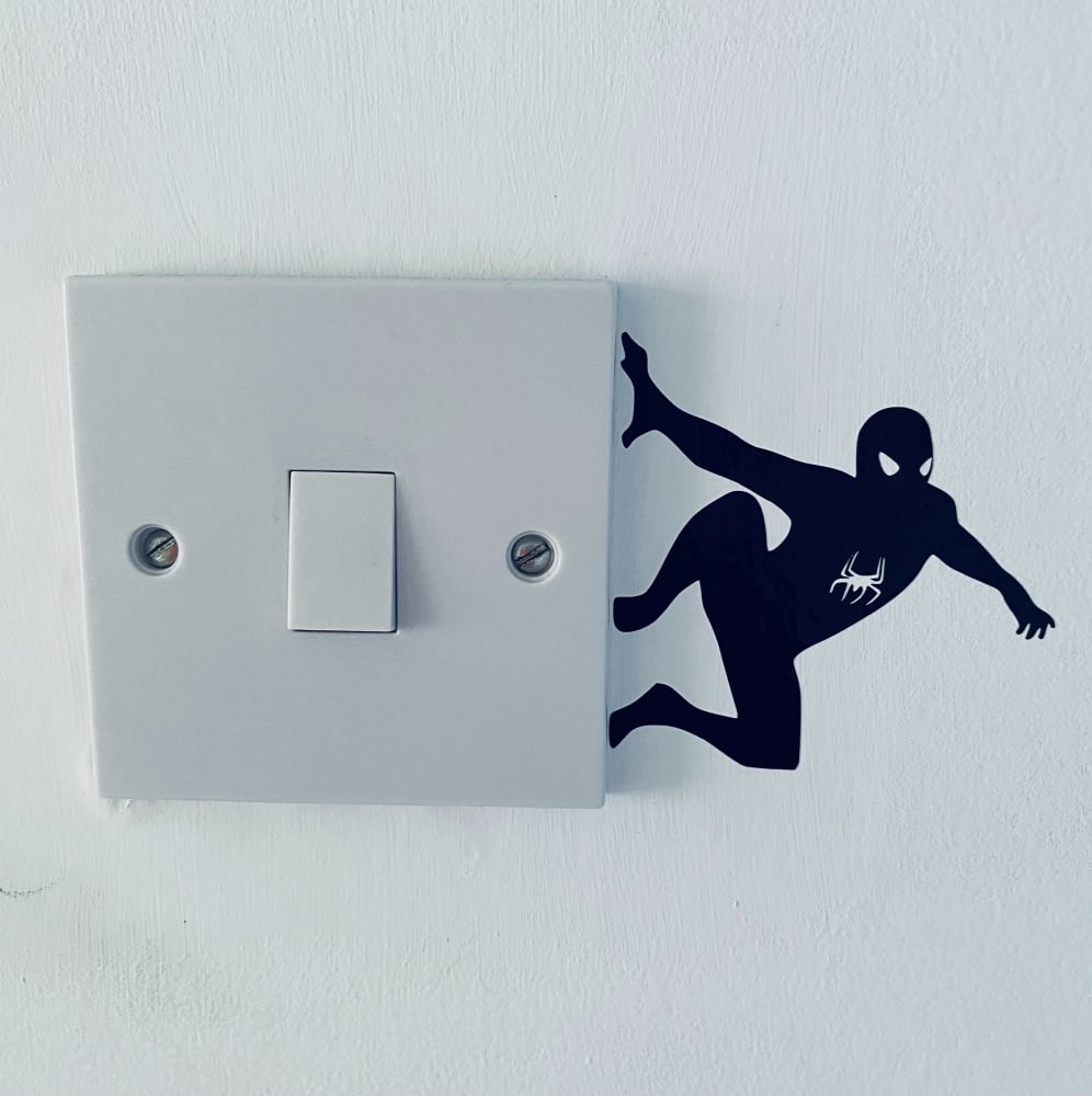 Spider-Man Light Switch Decal