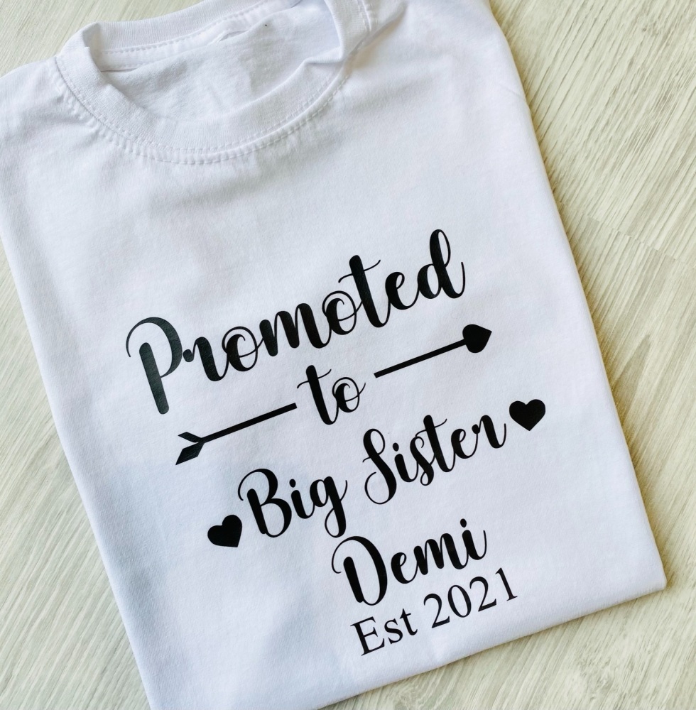 Promoted To Big Brother/Sister T-shirt 