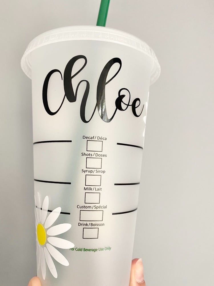 Starbucks Daisy Cold Cup