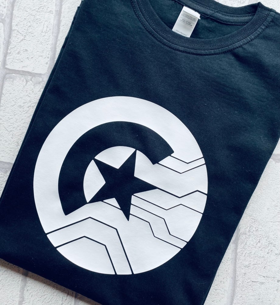 Captain America & Bucky Barnes Shield T-shirt