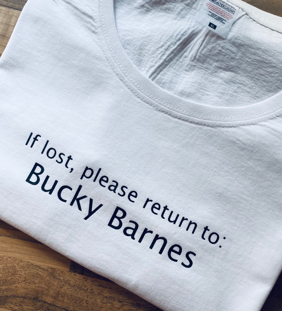 If Lost Please Return To Bucky Barnes T-shirt 