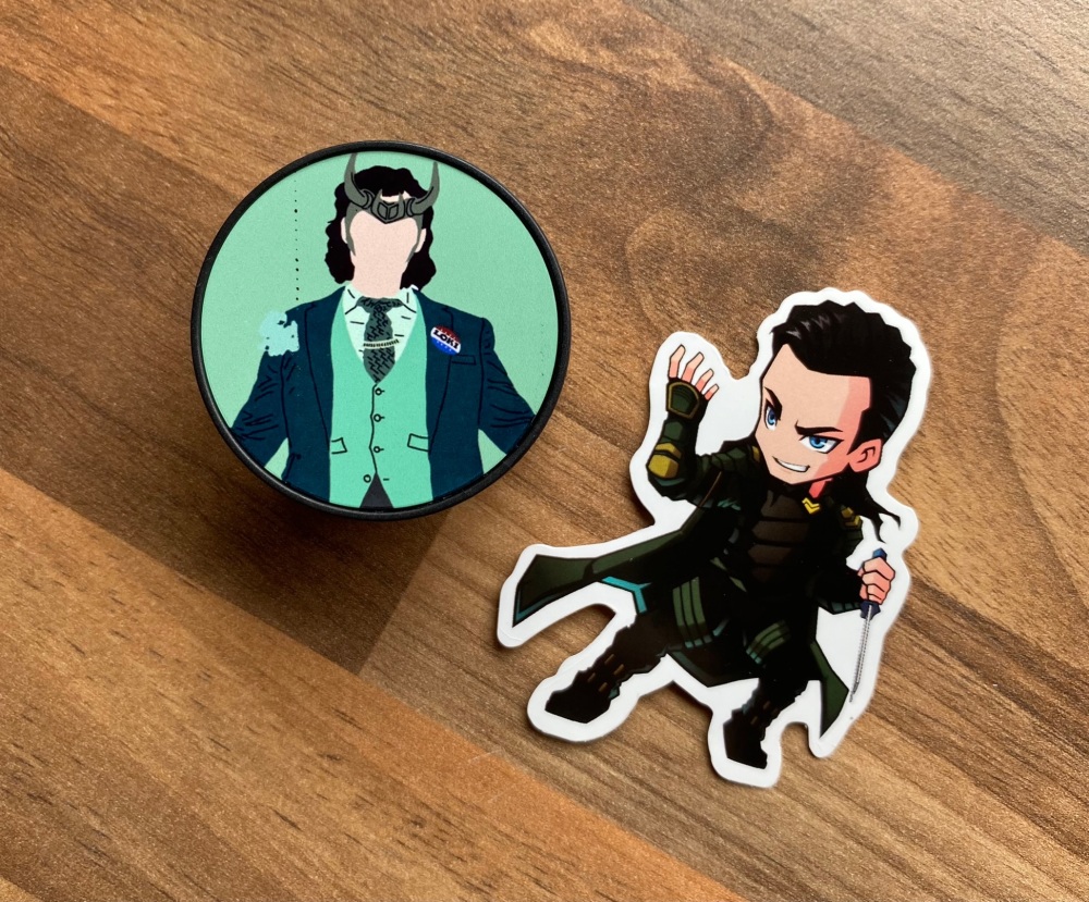 Character Collapsable Pop Socket