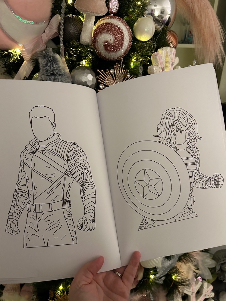 Traditional Colouring Book - Winter Solder Edition
