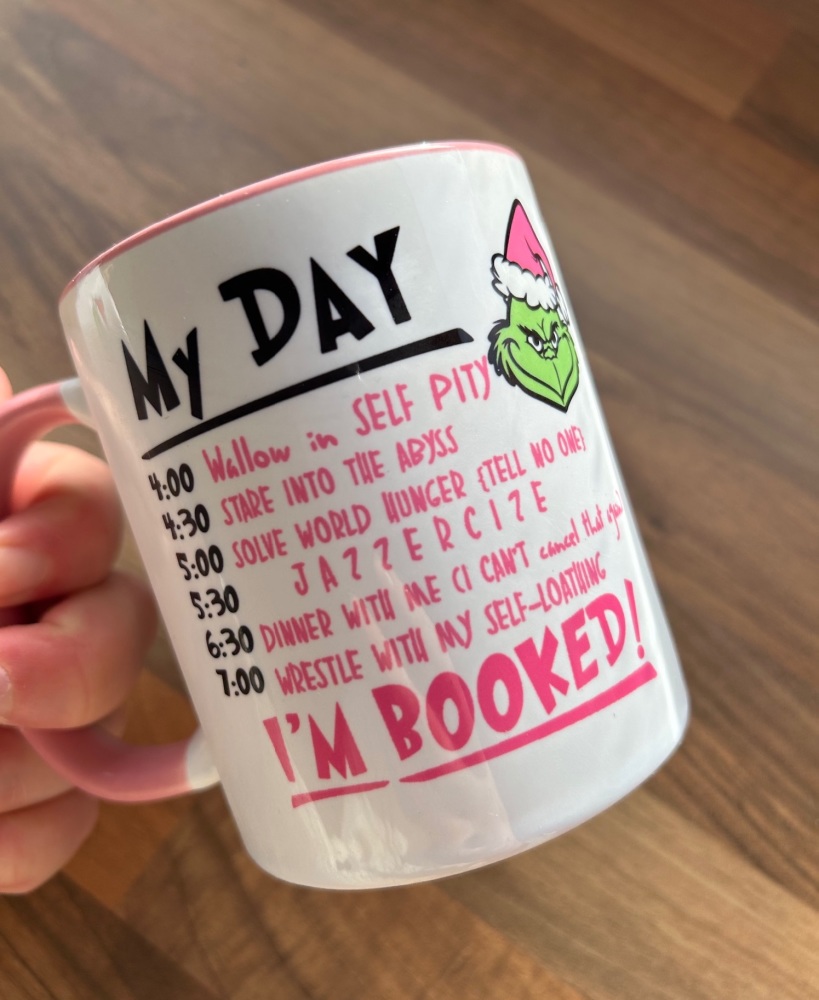 The Grinch Day Pink Mug