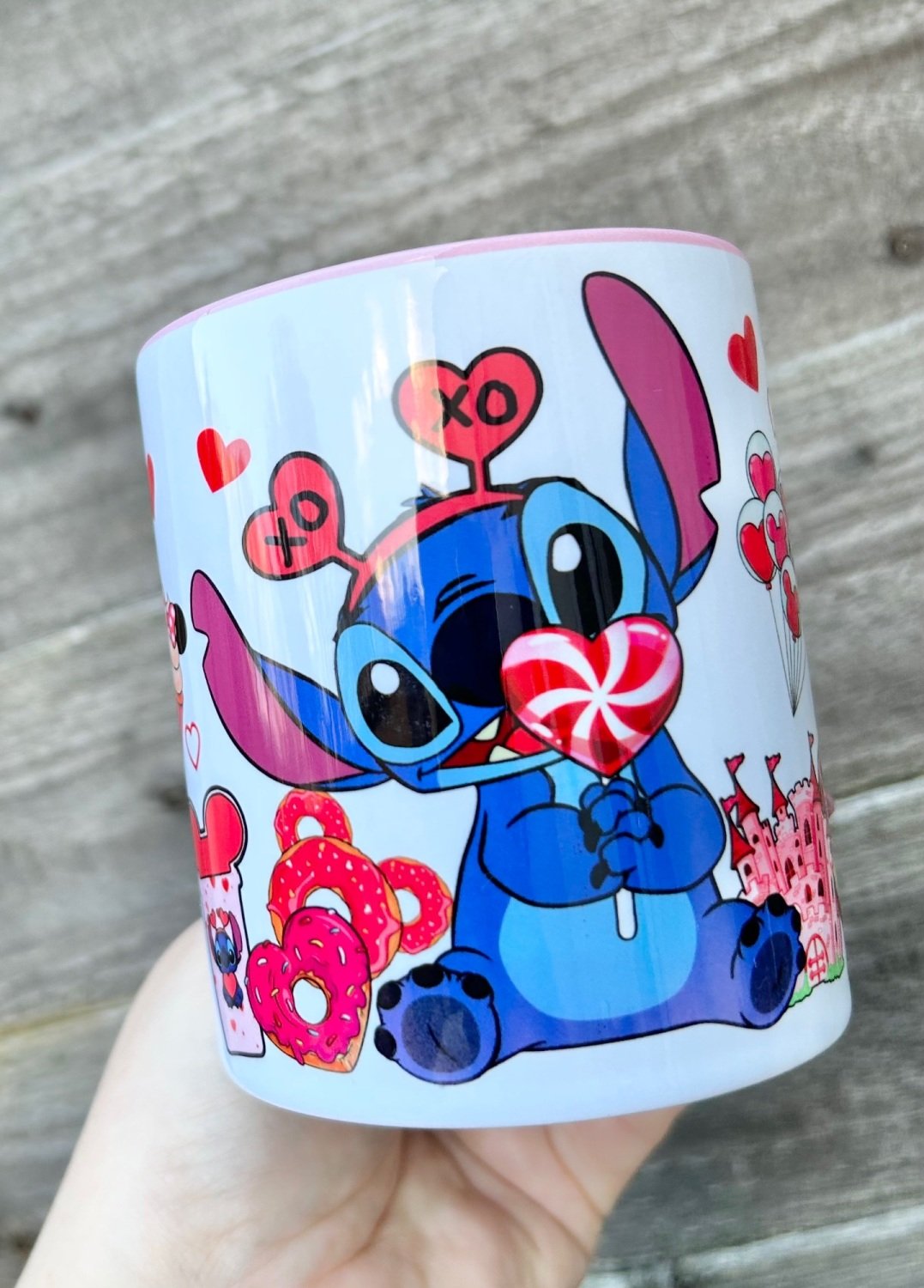 Valentine Stitch Mug