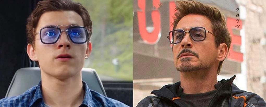 Tony Stark & Peter Parker EDITH glasses