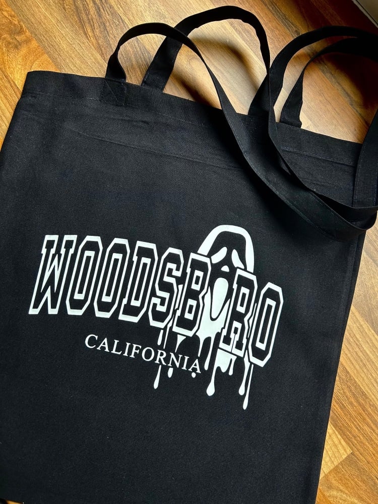 Ghostface Woodsboro Tote Bag