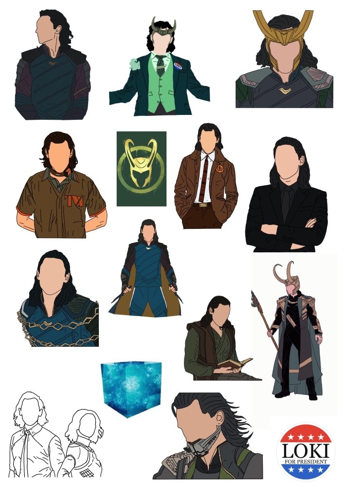 Loki Sticker Pack