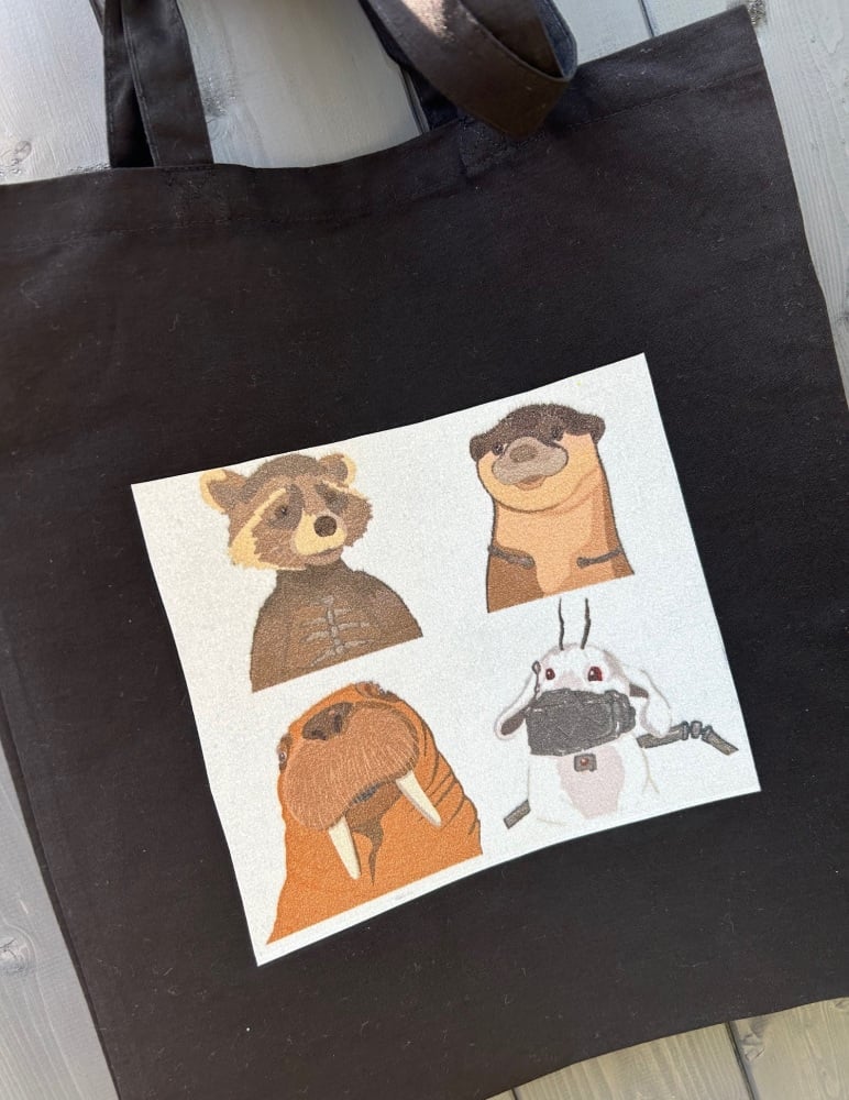 Rocket & Friends Tote Bag