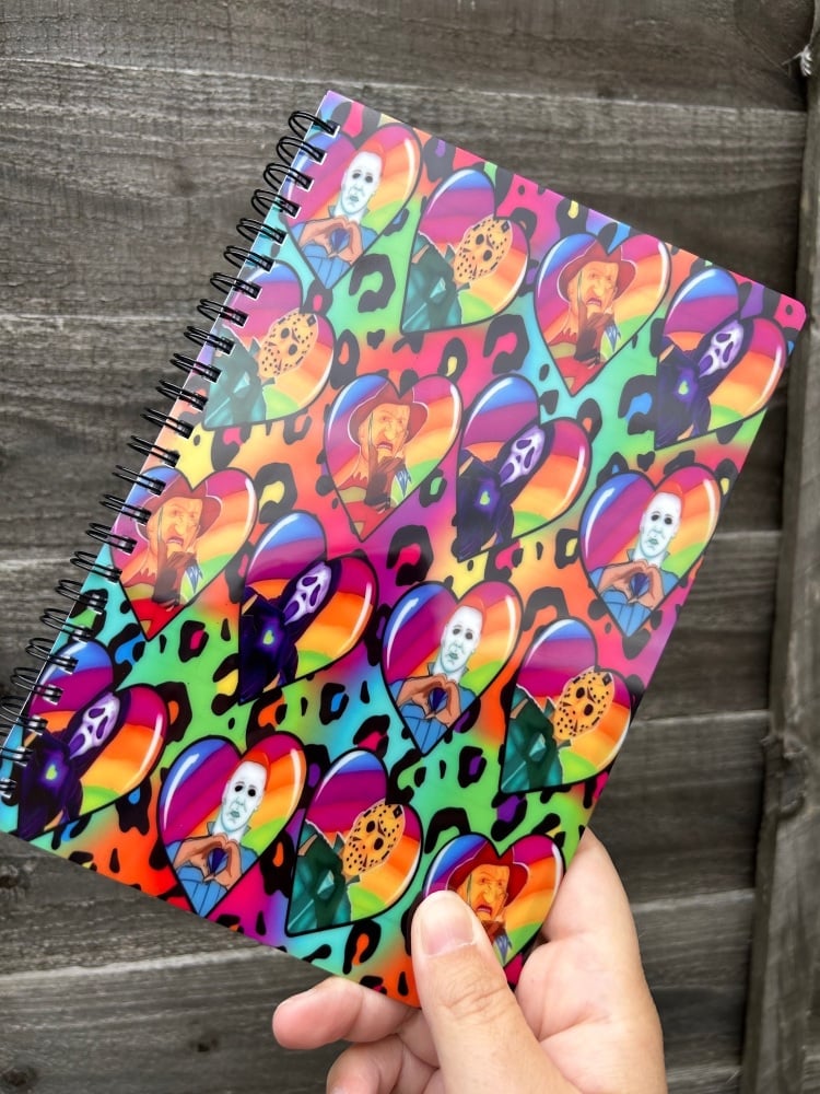 Scary Love Lined Notebook