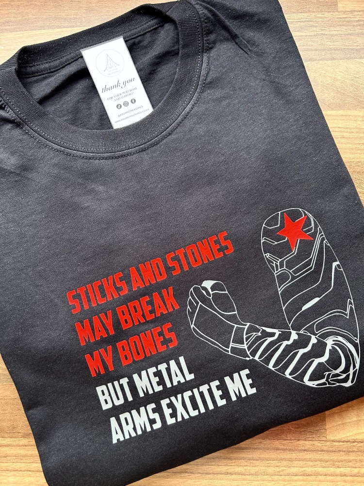 Metal Arms Excite Me T-shirt