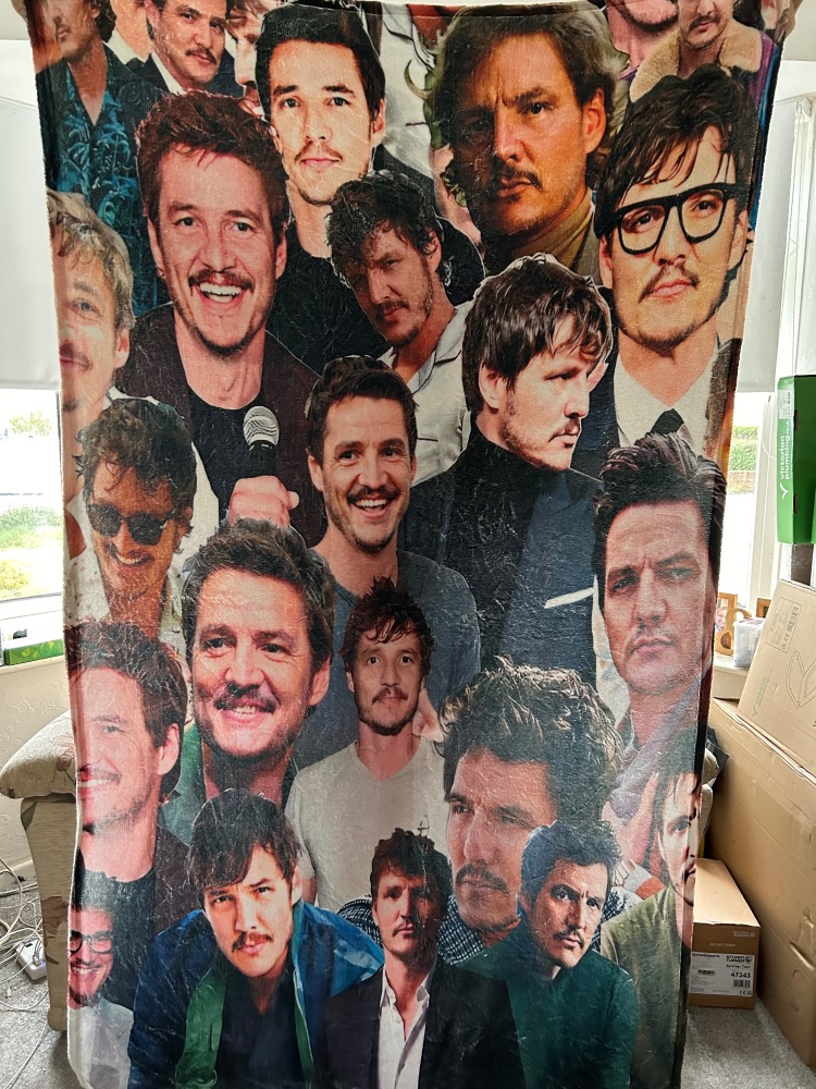 Pedro Pascal Fleece Blanket