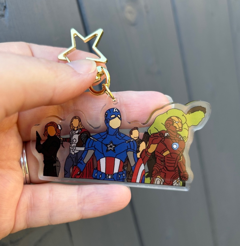 Avengers Originals Keyring