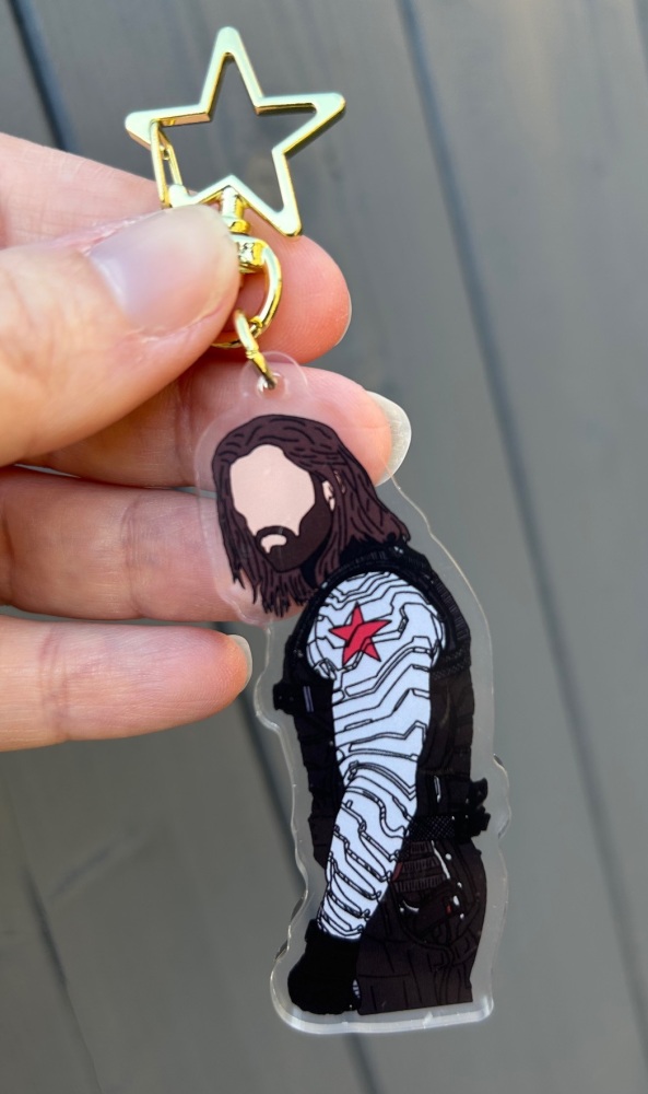 Winter Soldier Full Keyring