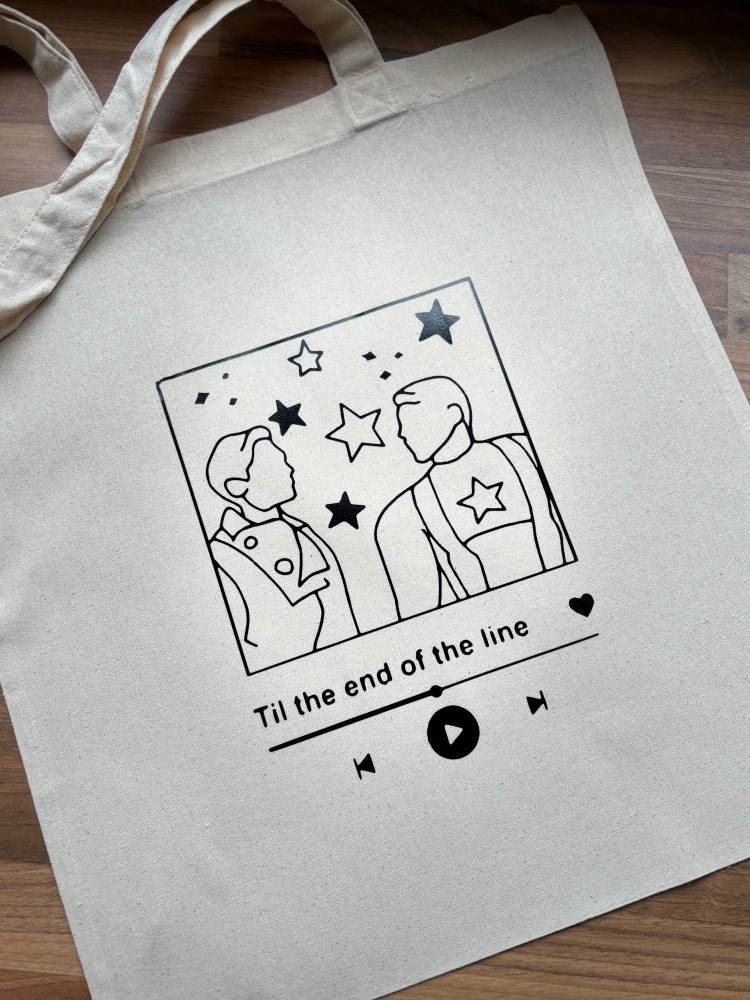 Cap & Bucky Song Clip Tote Bag