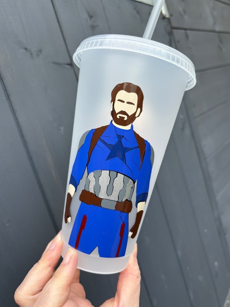 I Am Steve Rogers Cold Cup