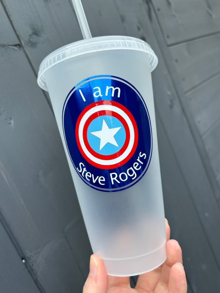 I Am Steve Rogers Cold Cup