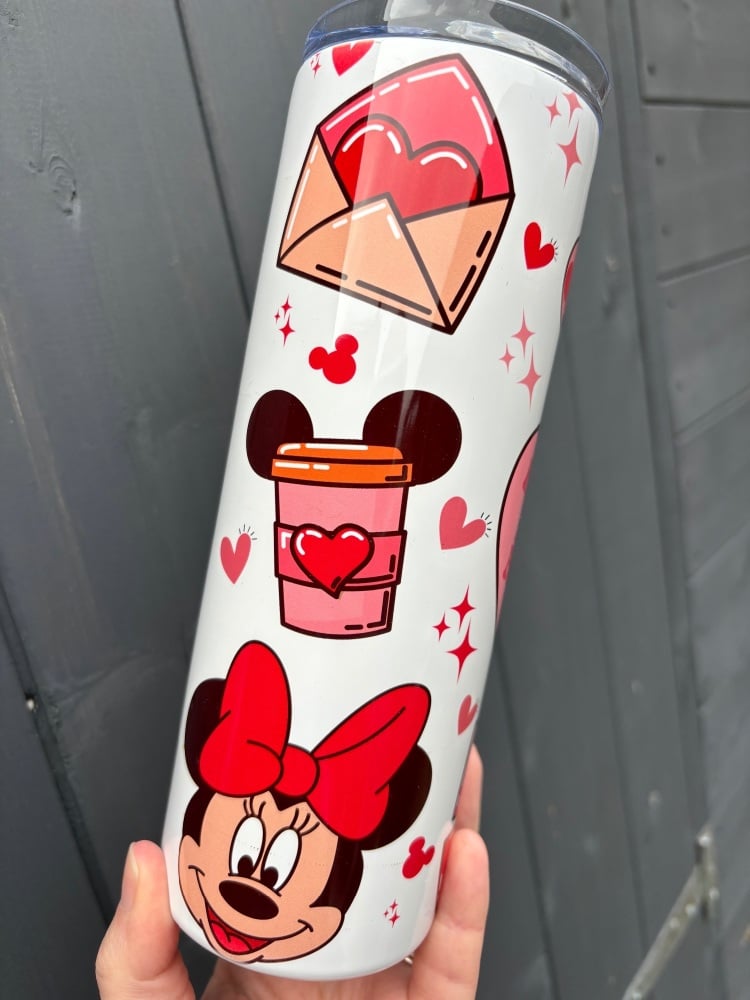 Mickey & Minnie Valentine 20oz Tumbler