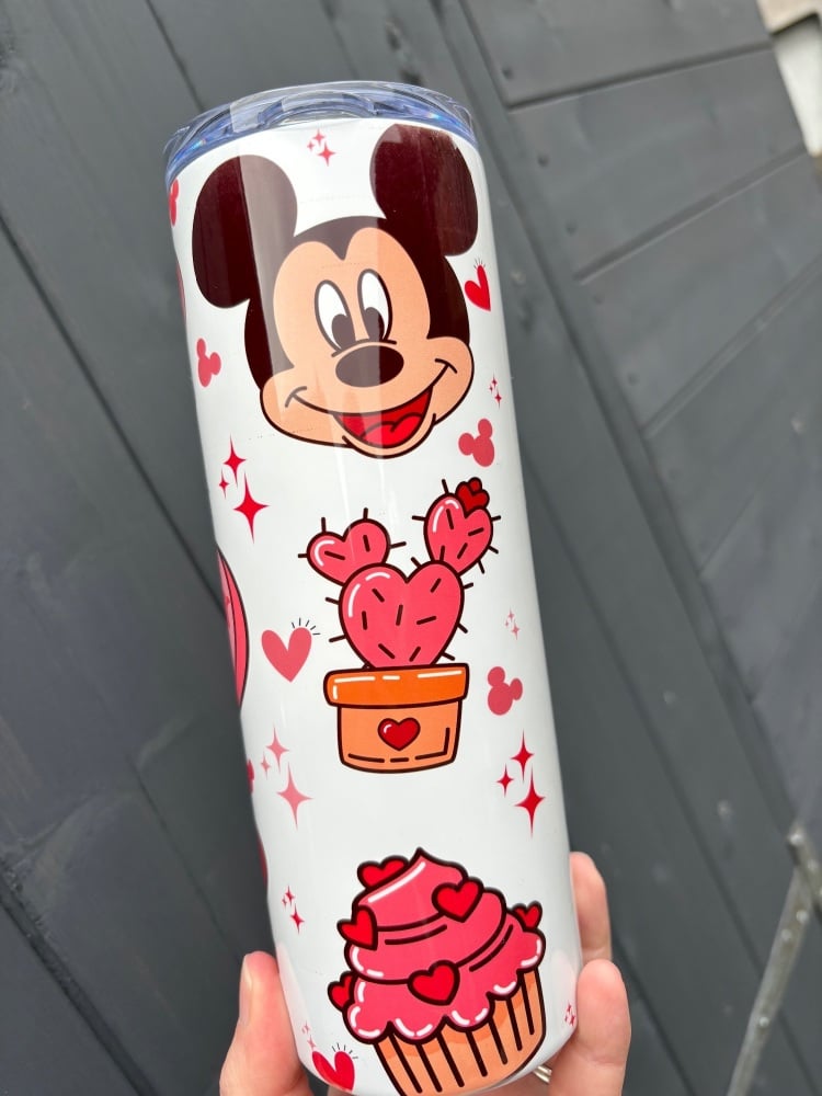 Mickey & Minnie Valentine 20oz Tumbler