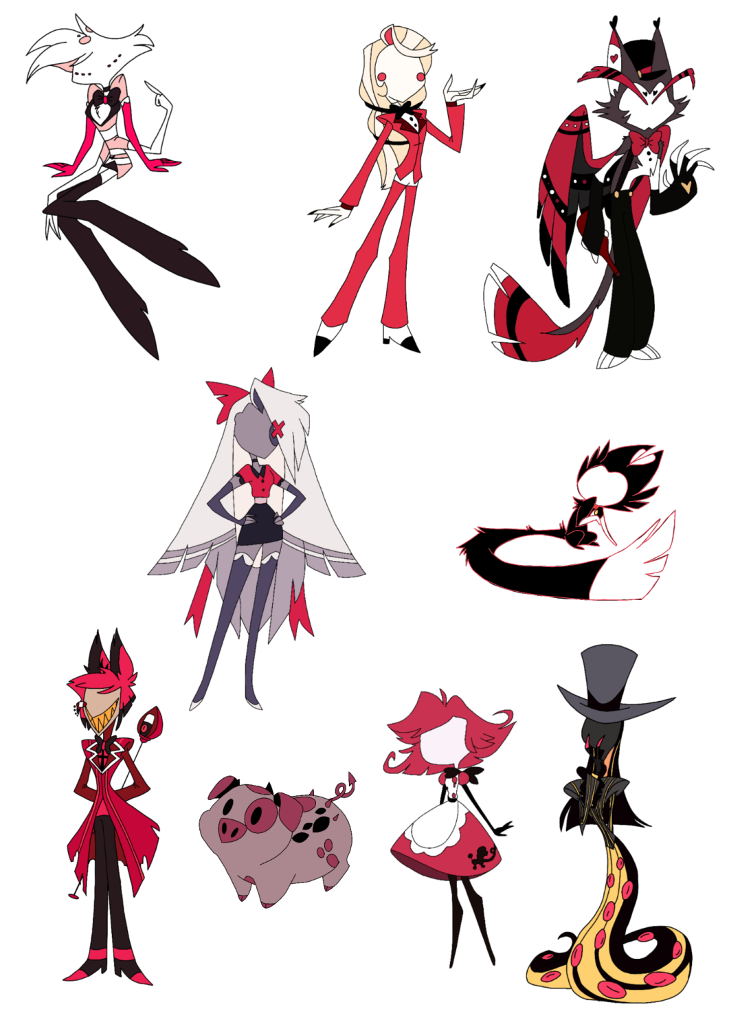 Hazbin Hotel Sticker Pack