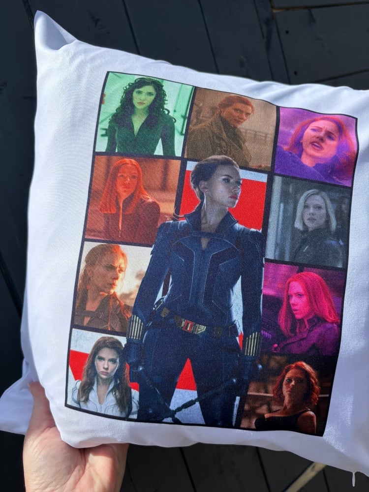 Black Widow Eras Cushion