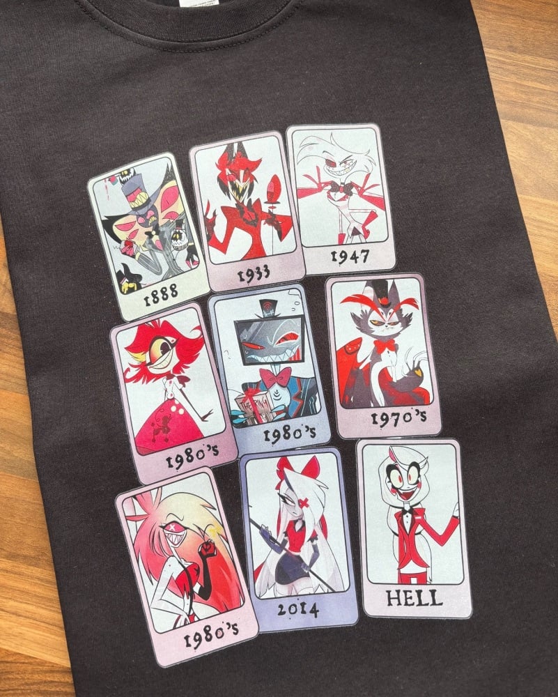 Hazbin Characters Date T-shirt