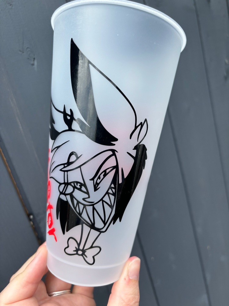 Alastor Hazbin Hotel Cold Cup