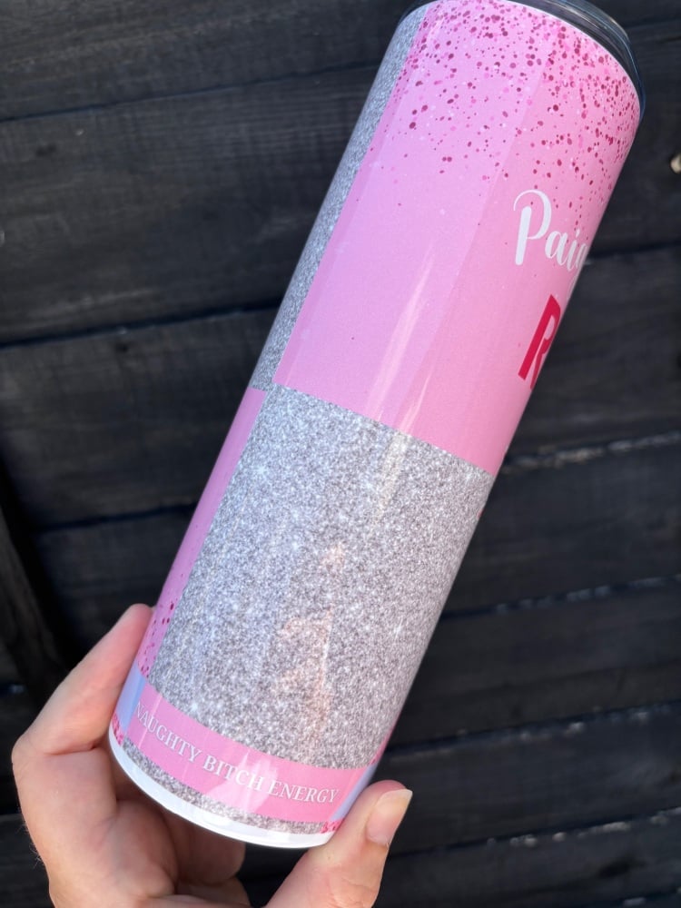 Girly Red Bull 20oz Tumbler