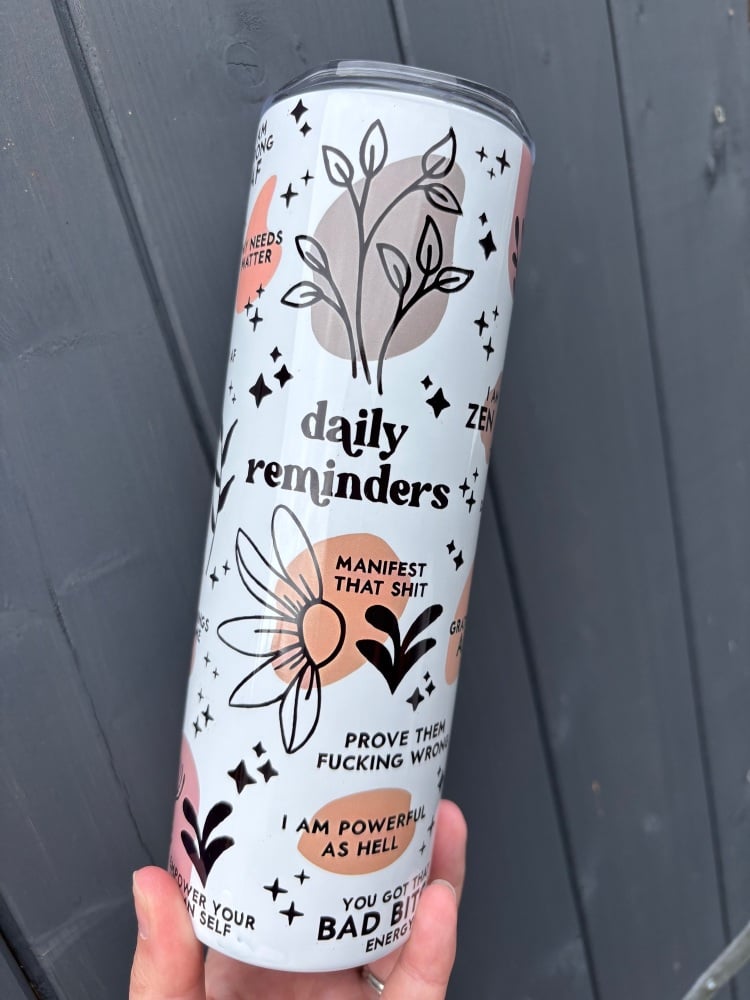 Daily Reminders 20oz Tumbler