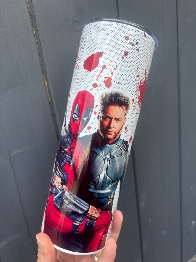 Deadpool & Wolverine 20oz Tumbler