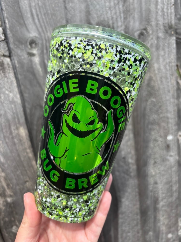 Oogie Boogie 15oz Snow Globe Tumbler